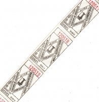 LAST ONE! Vintage Fabric Ticket Labels (8)