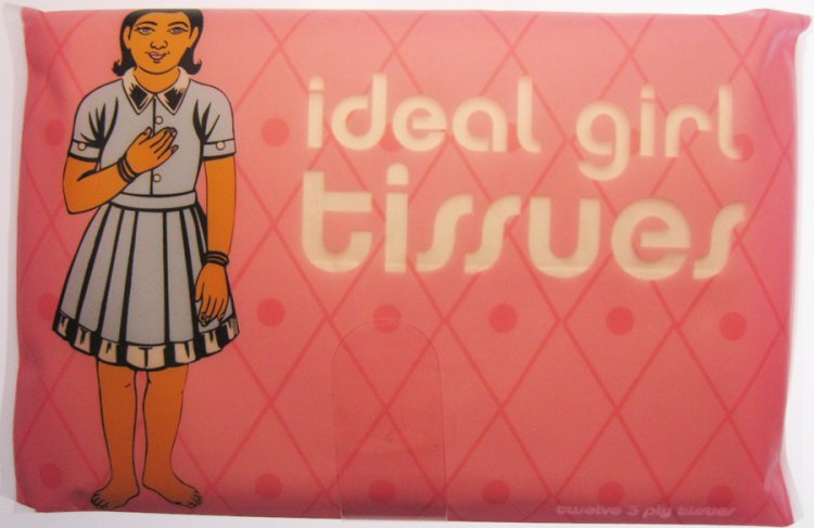 4pc Tissue Packets : Ideal Girl - Click Image to Close