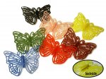 Vintage Filigree Butterfly Plastic "Pin" Novelty (6)