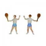 Tennis Player Plastic Vintage Miniature (1)