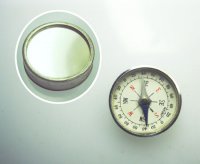 Vintage Mirrored Compass (1)