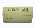 STORAGE LABEL Vintage Gummed Labels (20)