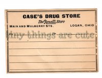 Gummed Vintage Pharmacy Labels (6)