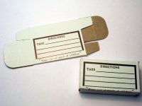 Little Vintage Cardboard Pill Boxes (12)