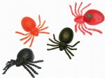 Plastic Red and Black Spider Vintage Magnets (8)