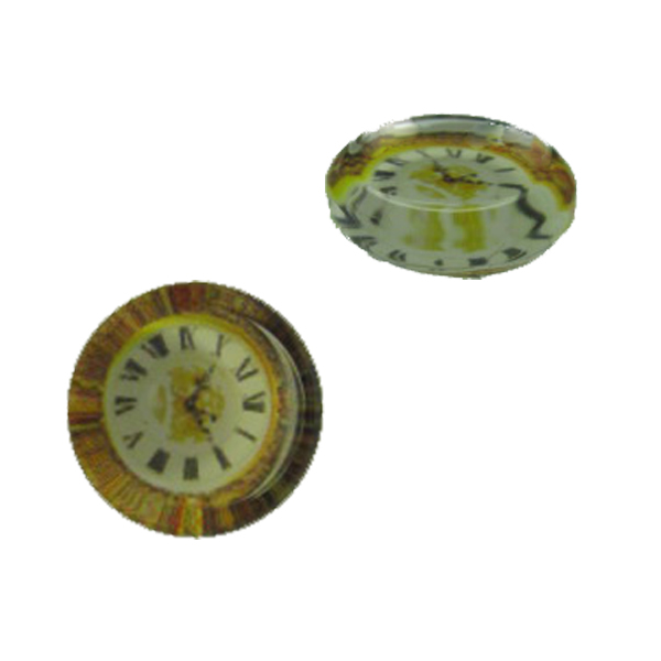 Glass Clock Cabochons (2) - Click Image to Close
