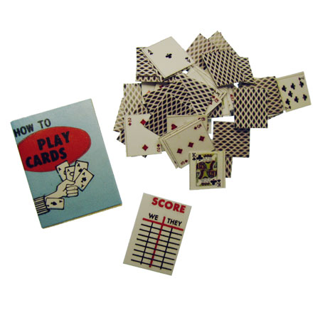 Playing Cards Miniature Set - Click Image to Close