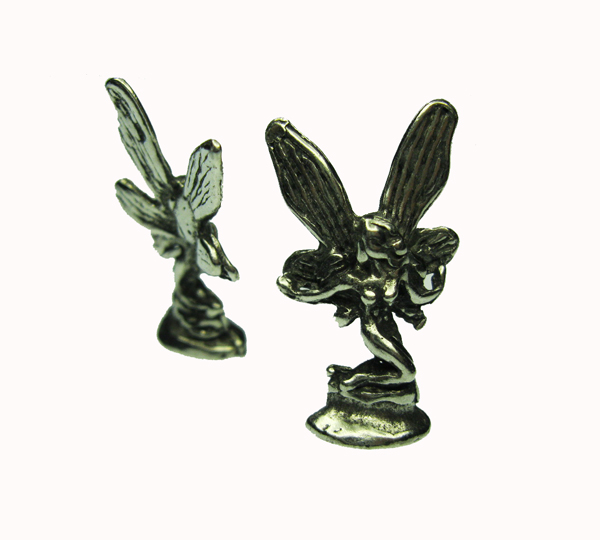 Pewter Miniature Fairy (1) - Click Image to Close