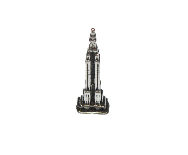 Pewter Miniature Empire State Building (1) - Click Image to Close