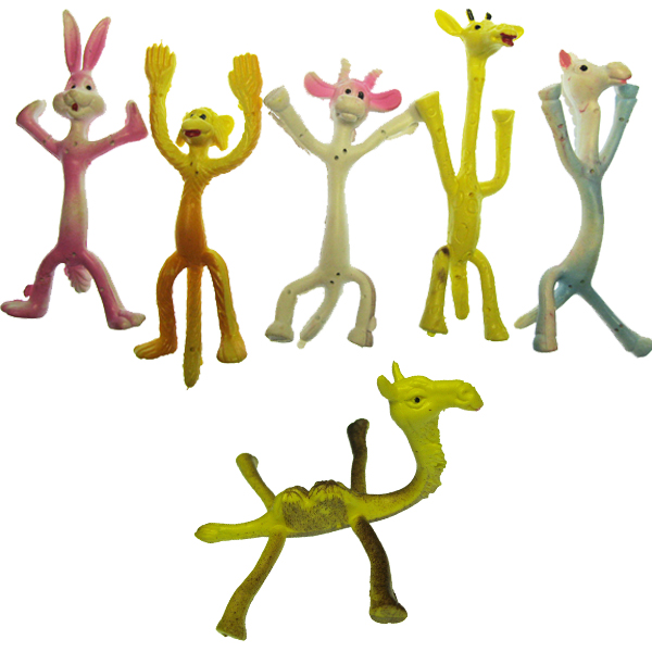 Vintage Bendy Animal Toy (1) - Click Image to Close