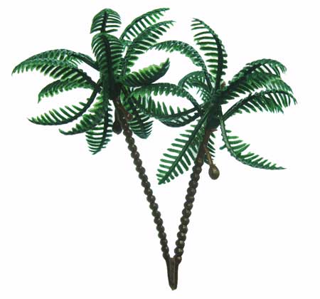 Palm Tree with Coconuts Topper Picks (3) - Click Image to Close