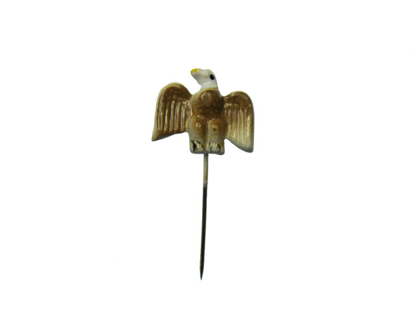 Enamel Eagle Vintage Stick Pins (3) - Click Image to Close