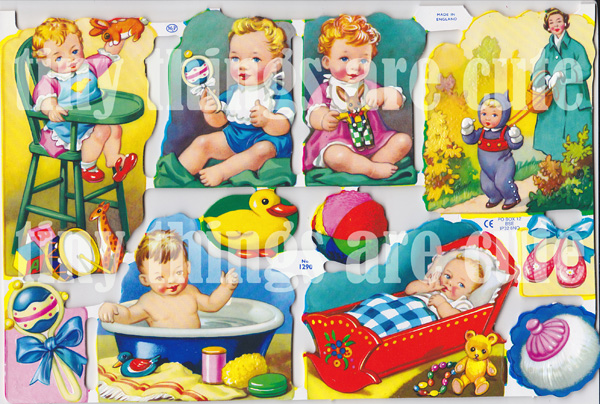 Babies and Toddlers Scrap Sheet - Click Image to Close