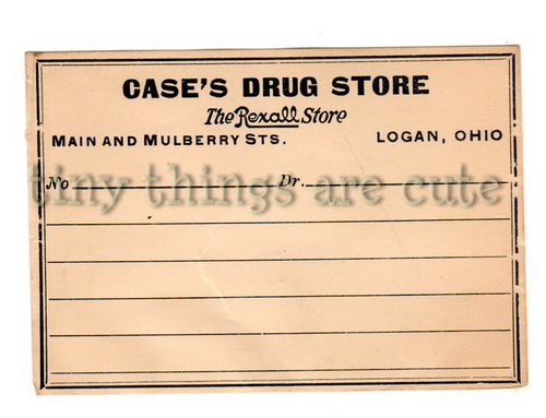 Gummed Vintage Pharmacy Labels (6) - Click Image to Close