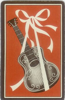 La Guitarra Vintage Playing Card (1) - Click Image to Close