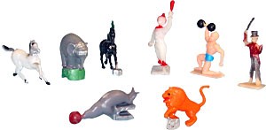 Circus Plastic Miniatures Set - Click Image to Close